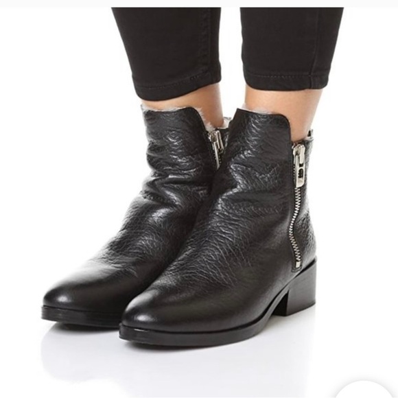 3.1 PHILLIP LIM Alexa Shearling Lined Boots 36 - Picture 1 of 9